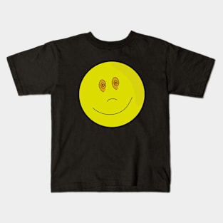 Spiral Eyes Smile Kids T-Shirt